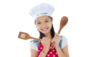 Kids cook with EcoCheph